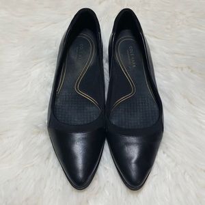 Cole Haan Grandseries Black Flats